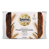 Biona Organic Pumpernickel Bread 500g