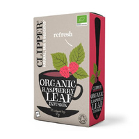Clipper Teas Organic Raspberry Leaf Infusion Tea 20 Bags