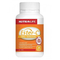 Nutra Life Ester C 1500mg + Bioflavonoids 60 Tablets
