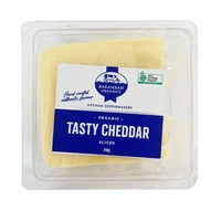Barambah Organic Tasty Cheddar Sliced 210g