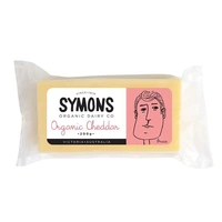 Symons Organic Cheddar Cheese 200g