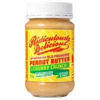 Ridiculously Delicious Peanut Butter Crunchy 375g