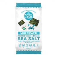 Honest Sea Seaweed Snack Sea Salt 6x5g