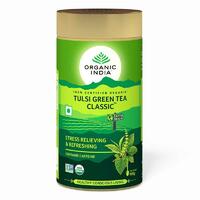 Organic India Tulsi Green Tea Tin 100g