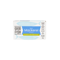Good Fish Spanish Mackerel Organic Extra Virgin Oil 120g