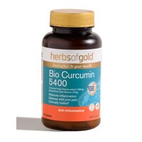 Herbs Of Gold Bio Curcumin 5400mg 60 Tablets