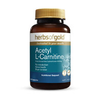 Herbs of Gold Acetyl L-Carnitine 60 Capsules 