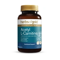 Herbs of Gold Acetyl L-Carnitine  60 Capsules 
