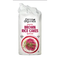 Ceres Organics Brown Rice Cakes Quinoa 110g