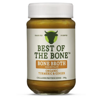 Best of The Bone Organic Turmeric Ginger & Black Pepper Broth 390g