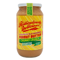 Ridiculously Delicious Peanut Butter Chunky Crunchy 1kg