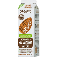 Nutty Bruce Almond Milk Unsweetened 1 Litre
