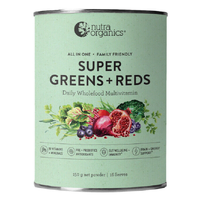 Nutra Organics Supergreens + Reds 150g