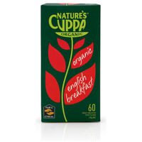 Nature's Cuppa Organic English Breakfast 60 Teabags
