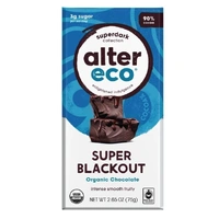Alter Eco Organic Deepest Dark Super Blackout Chocolate 75g