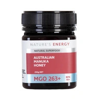 Nature's Energy Australian Manuka Honey MGO 263+ 250g