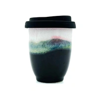 Pottery For The Planet Ceramic Traavel Cup 8oz Assorted 