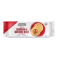 Ceres Organics Quinoa & Brown Rice Crackers 115g